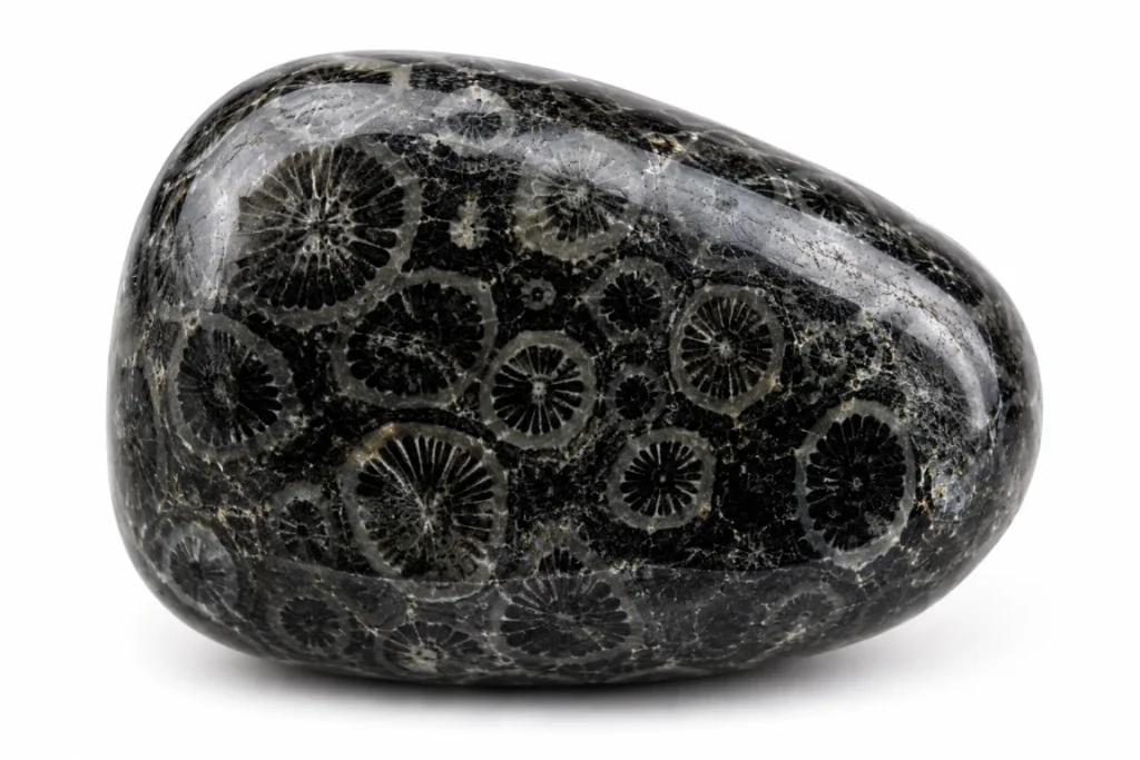 Corallo Fossile Nero — pietra naturale