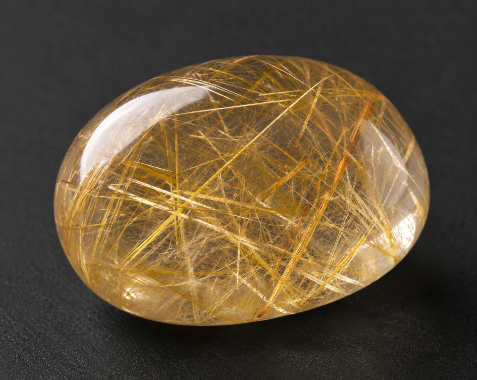 Quarzo Golden rutilato — pietra naturale